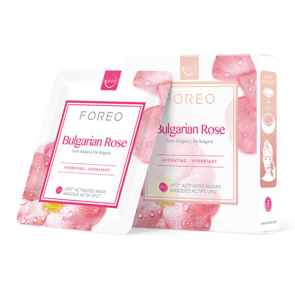 FOREO Увлажняющая маска для лица Bulgarian Rose для UFO - купить с ...