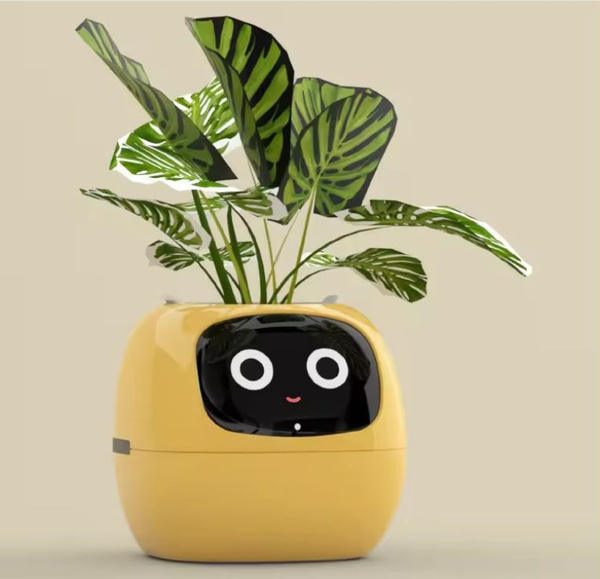 Умный горшок для комнатных растений с эмоциями/ Умный горшок Ivy Smart ...