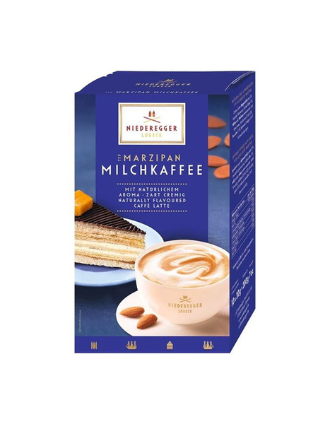 Марципановый кофе с молоком Niederegger, 200 гр - купить с доставкой по ...