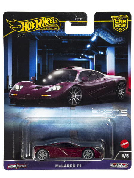 Машинка Hot Wheels Premium McLaren F1 - купить с доставкой по выгодным ...