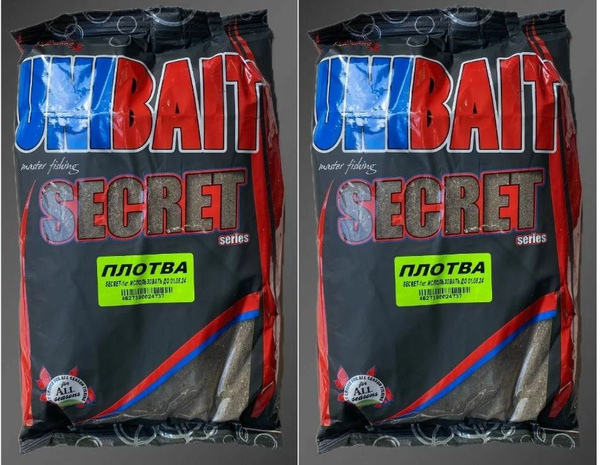 Прикормка UniBait Secret Black 1кг Плотва 2 Упаковки - купить с ...