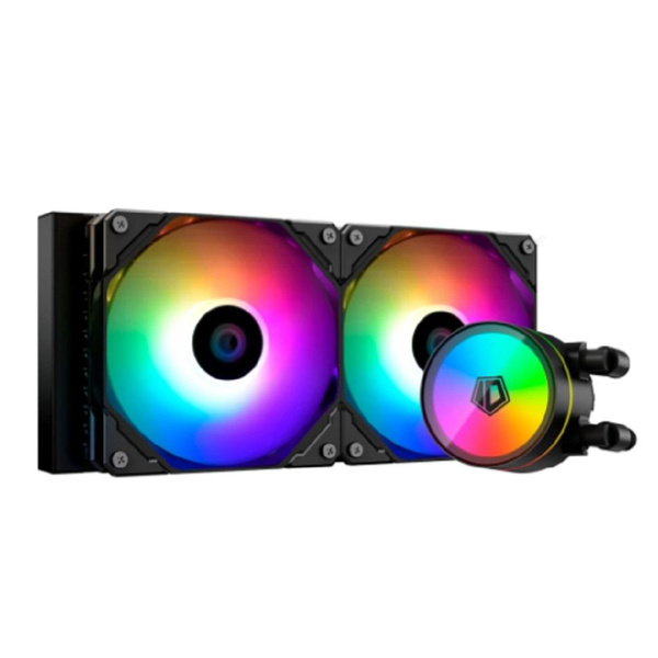 Водяное охлаждение для пк ID-Cooling, 250 Вт, ZOOMFLOW 240 XT V2 ...