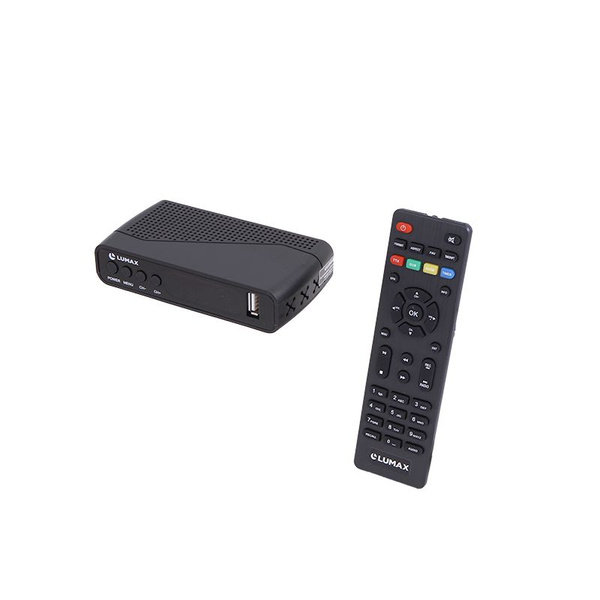 ТВ-тюнер Lumax DV2123HD, черный купить по выгодной цене в интернет ...