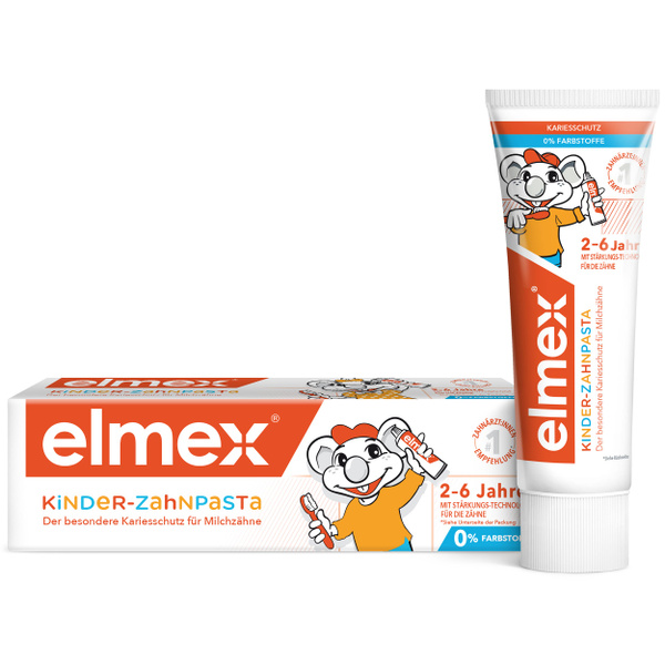 Детская зубная паста Elmex, от 2 до 6 лет, 50 мл купить на OZON по ...