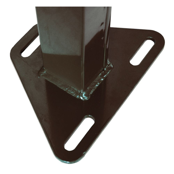 ГРАНД ЛАЙН столб для забора 4 отверстия коричневый 2065х62х55мм / GRAND ...