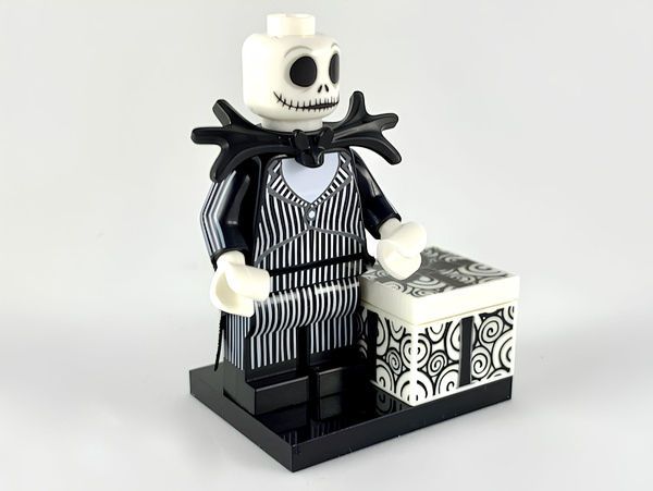 Минифигурка LEGO Jack Skellington, Disney, Series 2 Джек Скеллингтон ...