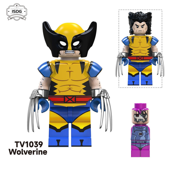Характеристики Минифигурок Люди Икс Росомаха, X-man, марвел совместимы ...