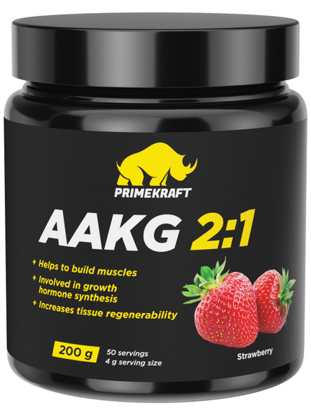 Вопросы и ответы о Аргинин альфа-кетоглутарат Prime Kraft AAKG 2:1, 200 ...