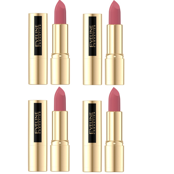 Eveline Cosmetics Сатиновая губная помада, Variette, № 15, 4 шт ...