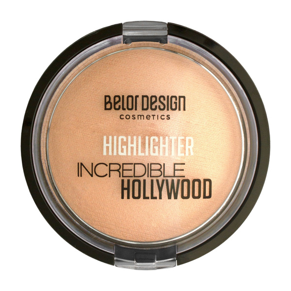 BELOR DESIGN Хайлайтер INCREDIBLE HOLLYWOOD, 7,3 гр, 2, Жемчужно ...