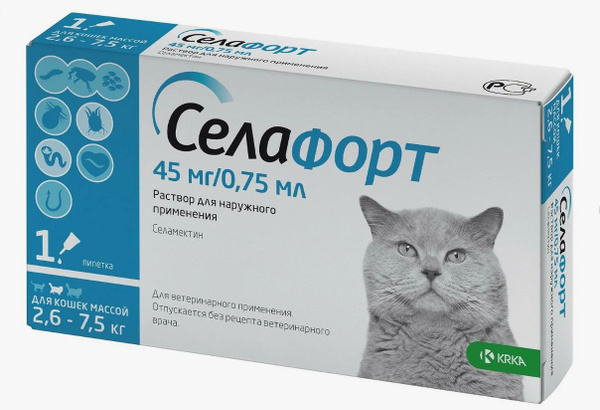 Селафорт для кошек купить