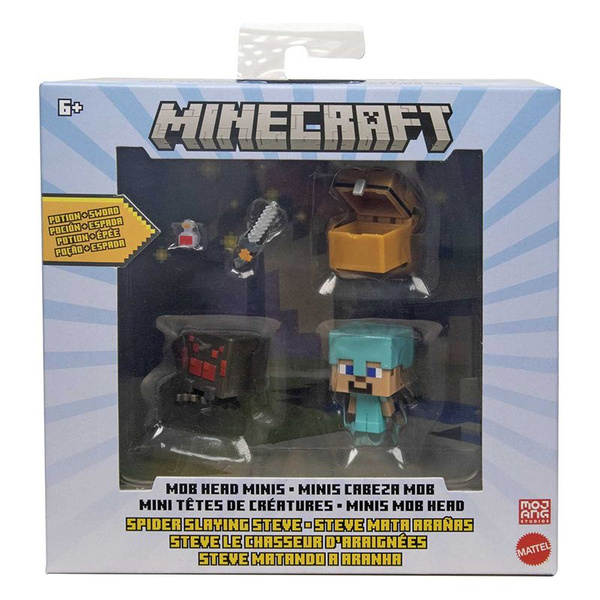 Mattel Minecraft Game Mob Head Minis / в комплект входят 2 фигурки ...