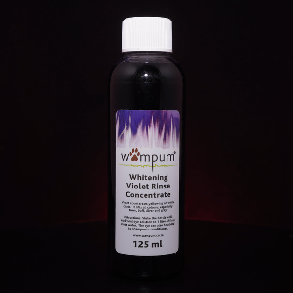 Отбеливающий тоник для шерсти Wampum (Whitening Violet Rinse ...