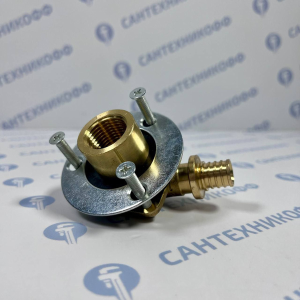 Водорозетка аксиальная для гипсокартона VIEIR 16х1/2"В д/труб из ...