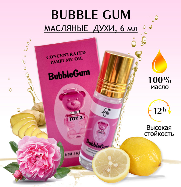 Rodoro Духи-масло Bubble Gum 6 мл - купить с доставкой по выгодным ...