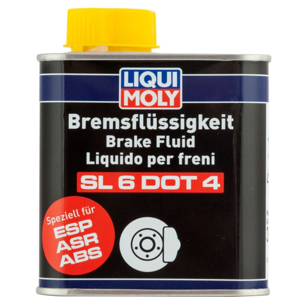 Жидкость тормозная Liqui Moly Bremsflussigkeit SL6 DOT 4 (0,5л) DOT 4 ...