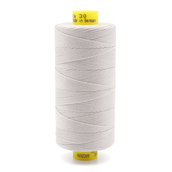 Швейные нитки Gutermann Mara 30/300 м для отстрочки, цвет 008 дымчатый ...