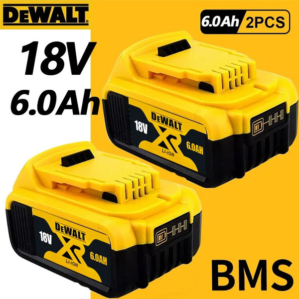 Аккумулятор для DeWalt 18V Li-Ion 6.0 Ah c индикацией АКБ ДЕВОЛЬТ без ...