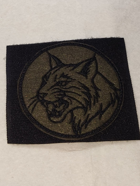 Шеврон, патч, нашивка, круглый, барс 80х80мм - купить с доставкой по ...