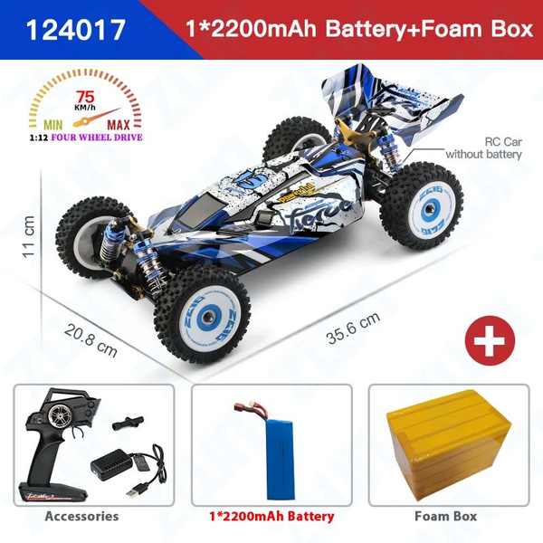 WLTOYS 124008 124017 75 км / ч Грузовик - монстр 4WD RC ...