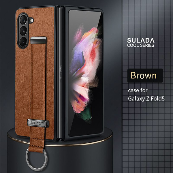 SULADA Роскошное ОПремиум коже чехол для Samsung Galaxy Z Fold 5 / W24 ...