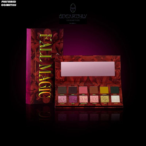 UNEARTHLY COSMETICS 12-цветная палитра теней для век , США - Fall Magic ...