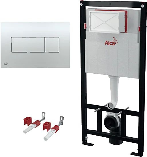 Alcaplast Комплект Alcaplast Set 3v1 для установки унитаза панель смыва ...