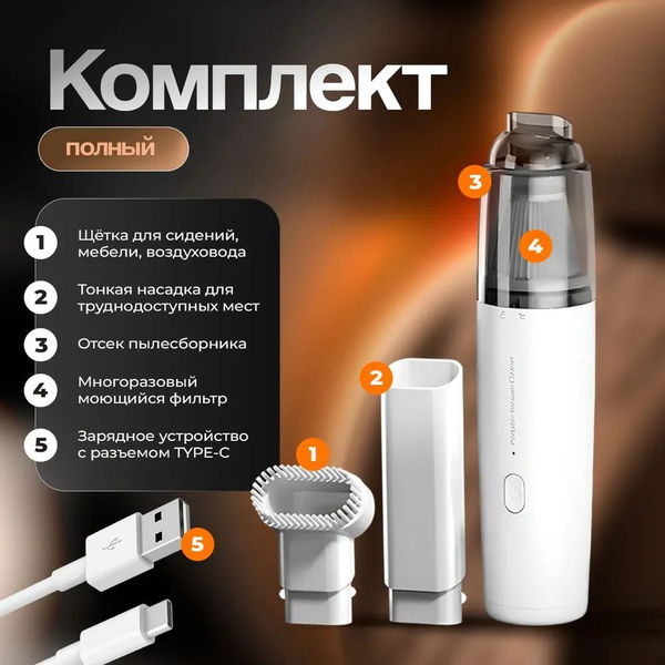 Это работает как торнадо!!! пылесос для автомобиля,автомобильный ...