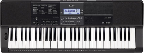 Синтезатор Casio CT-X800 61клав. черный - купить с доставкой по ...