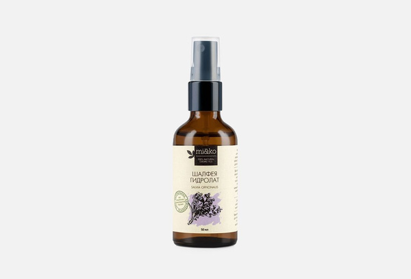 Гидролат шалфея miko salvia officinalis - купить с доставкой по ...