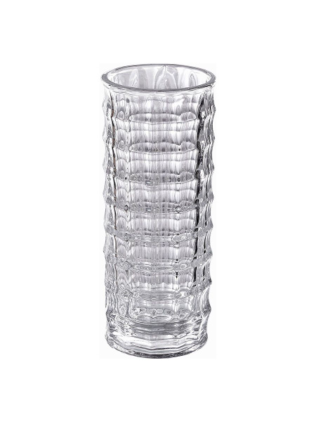 Ваза для цветов Glasar 10x10x25 см, стеклянная - купить вазу в интернет ...