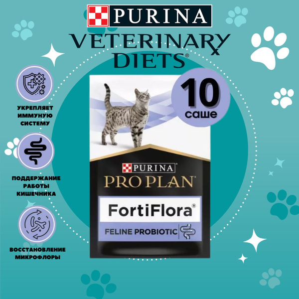 Характеристики PRO PLAN ФортиФлора *FortiFlora* Пробиотическая добавка ...