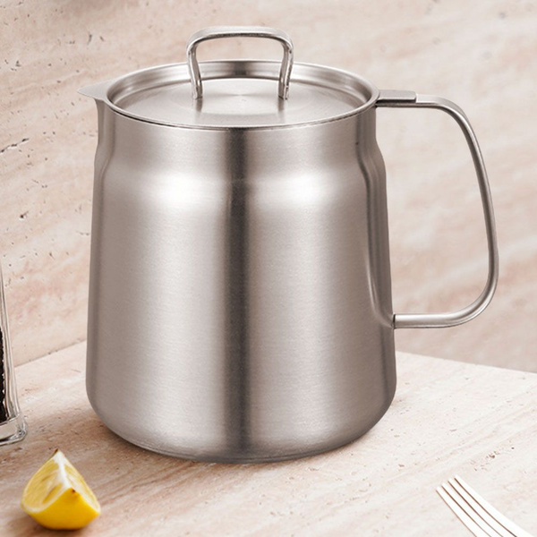 Мини-фритюрница с масляным фильтром, нержавеющая сталь 304, удобная ...