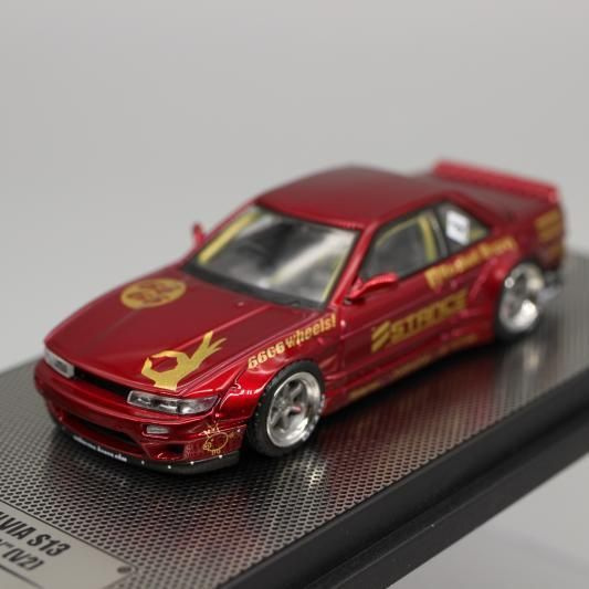 Машинка INNO 1/64 Room Sports car Silvia S13 Rocket Rabbit Pandem ...