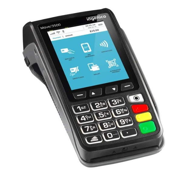 Переносной POS-терминал Ingenico Move 3500 (Original) WI-FI, 2G/3G/4G ...
