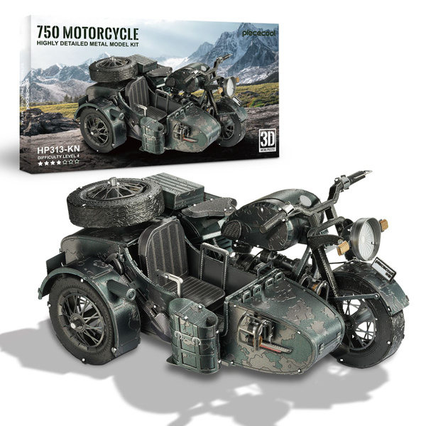 Piececool Металлические 3D модели для взрослых 750 Мотоцикл Наборы ...