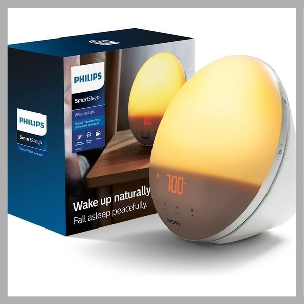 Световой будильник Philips Wake-up Light HF3520/70 купить по низкой ...