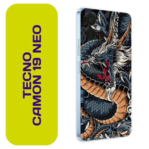 Чехол на Текно Камон 19 Нео / Tecno Camon 19 Neo с принтом Japanese ...