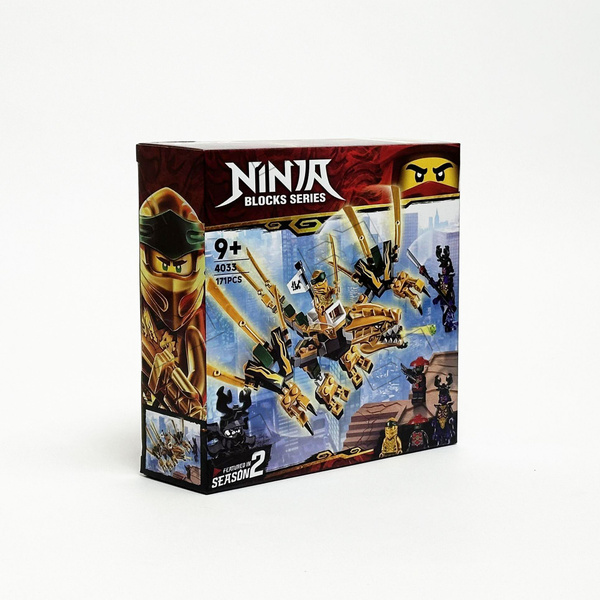 Конструктор Ninjago Ниндзяго: Золотой дракон Ллойда, 171 деталь ...