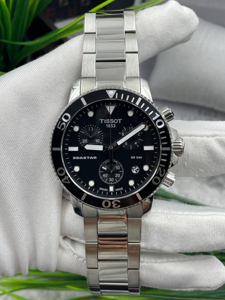 Мужские наручные часы Tissot SEASTAR Швейцарские купить на OZON по ...