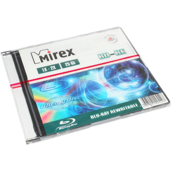 Диск для записи (болванка), BD-RE, Blu Ray Rewritable, 25 Gb, 1x - 2x ...