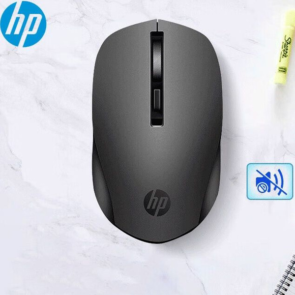 Мышь беспроводная HP S1000, черный - купить по выгодной цене в интернет ...
