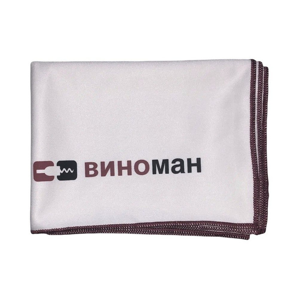 Салфетка для натирки бокалов из микрофибры 50*60 см Виноман купить на ...