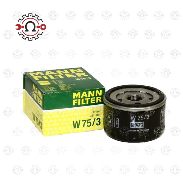 Фильтр масляный MANN FILTER MANN-FILTER W75/3 - купить по выгодным ...
