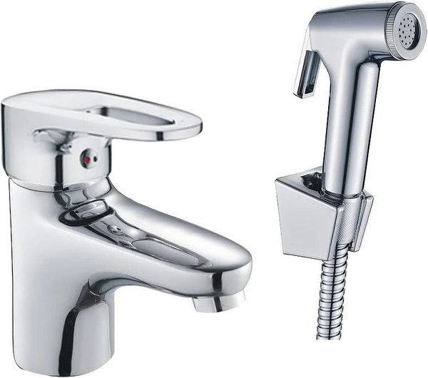 Смеситель Haiba HB1268 для раковины, с гигиеническим душем купить на ...