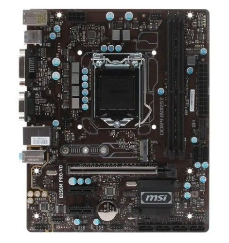 MSI Материнская плата B250M PRO-VD купить на OZON по низкой цене ...