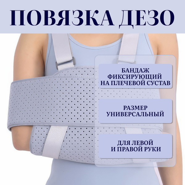 Бандаж фиксирующий на плечевой сустав, повязка Дезо купить на OZON по ...