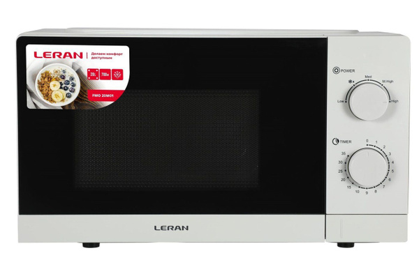 Микроволновая печь Leran FMO 20M01 (белый) купить на OZON по низкой ...