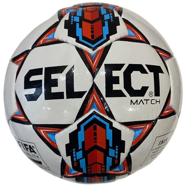 Футбольный мяч Select MLTCH, 5 размер, красный купить c доставкой на ...