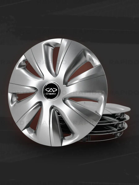 Колпаки R17 Chery, гибкие, комплект 4 штуки купить c доставкой на OZON ...